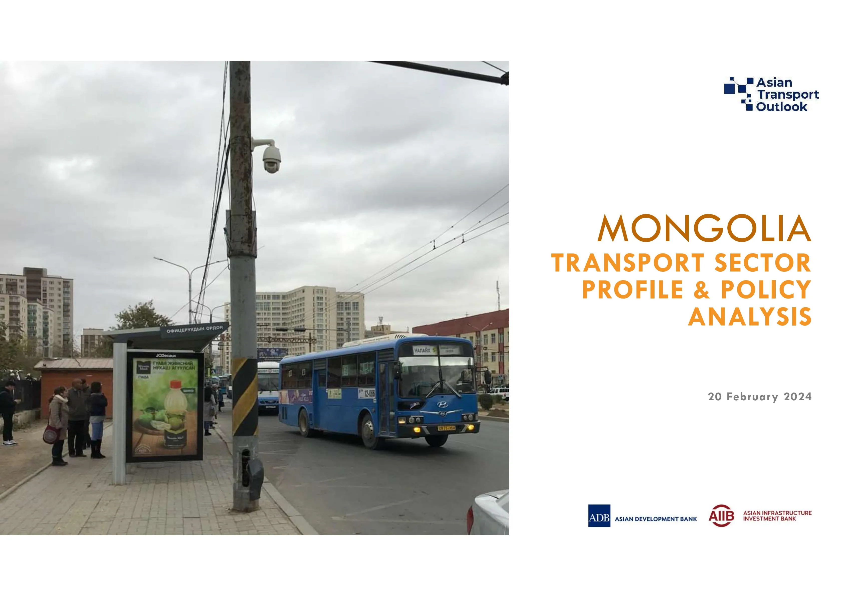 Mongolia Transport Climate Profile and SDG Analysis